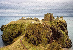 Dunnottar Castle 1000 Piece Jigsaw Puzzle