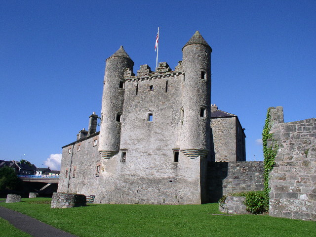 Northern Ireland Castles: Enniskillen Castle.