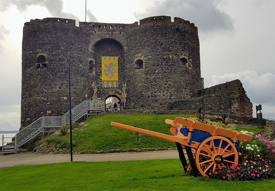 Medieval Northern Ireland Castles: Carrickfergus Castle