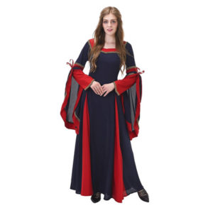 Medieval Style High Waistline Dress