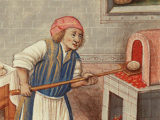 Medieval Occupations and Jobs: Baker.