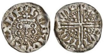 Long Cross Coin: Silver