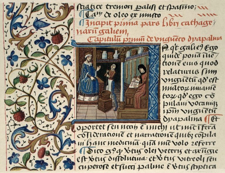 Miniature Apthecary Scripts Medieval Occupations and Jobs: Apothecary. History of Apothecary and ...