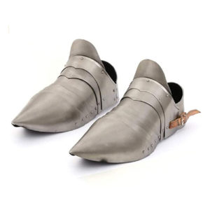 Armor Shoes Pair Medieval Knight Steel Armor Sabaton