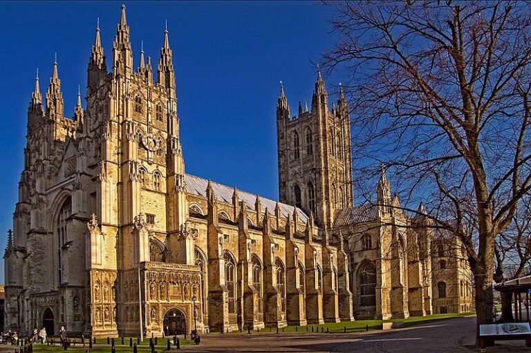Canterbury Cathedral. Image courtesy of Wikipedia.