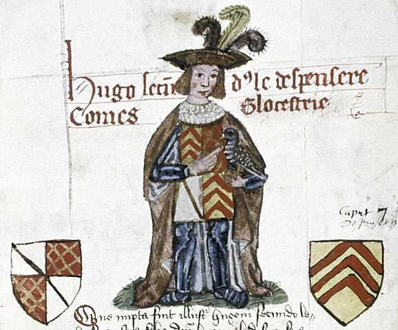Despenser in the Founders and Benefactors Book of Tewkesbury Abbey, c. 1525