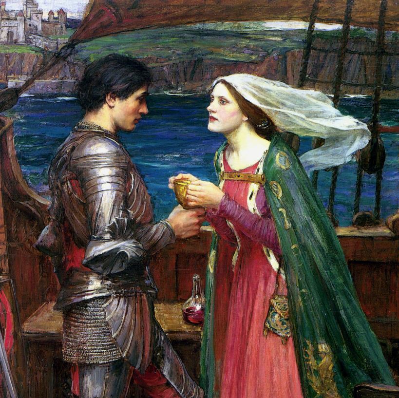 King Arthur pictured in a painting by John William Waterhouse (1916).