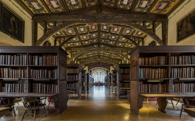 The interior of Duke Humphrey's Library