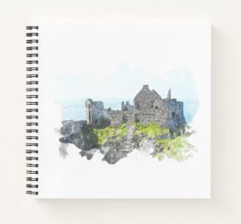 Dunluce Castle Notebook