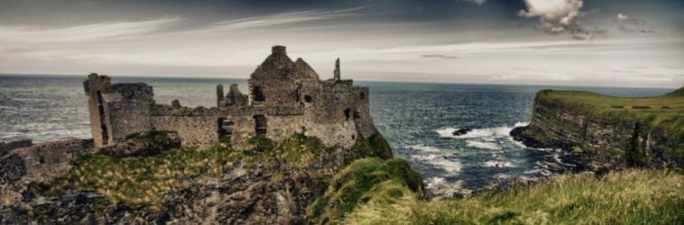 Dunluce Castle Large Poster
