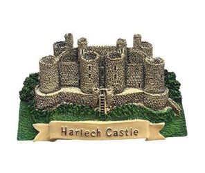 Harlech Castle Welsh Souvenir Fridge Magnet