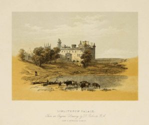 Linlithgow Palace Poster Print by David Roberts