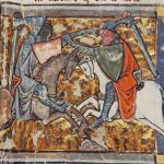 Gawain unwittingly fights Yvain