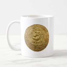 Medieval Coins: Queen Mary I Gold Sovereign Coffee Mug