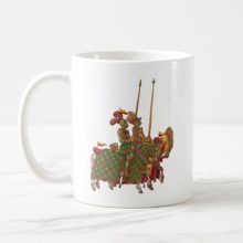 Jousting Knights Opus Amplissimum Arte Athletica Coffee Mug
